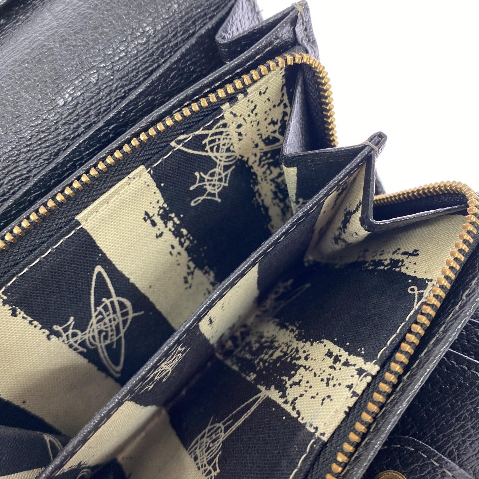 コンパクトウォレット 3つ折り財布 BLK ブラック