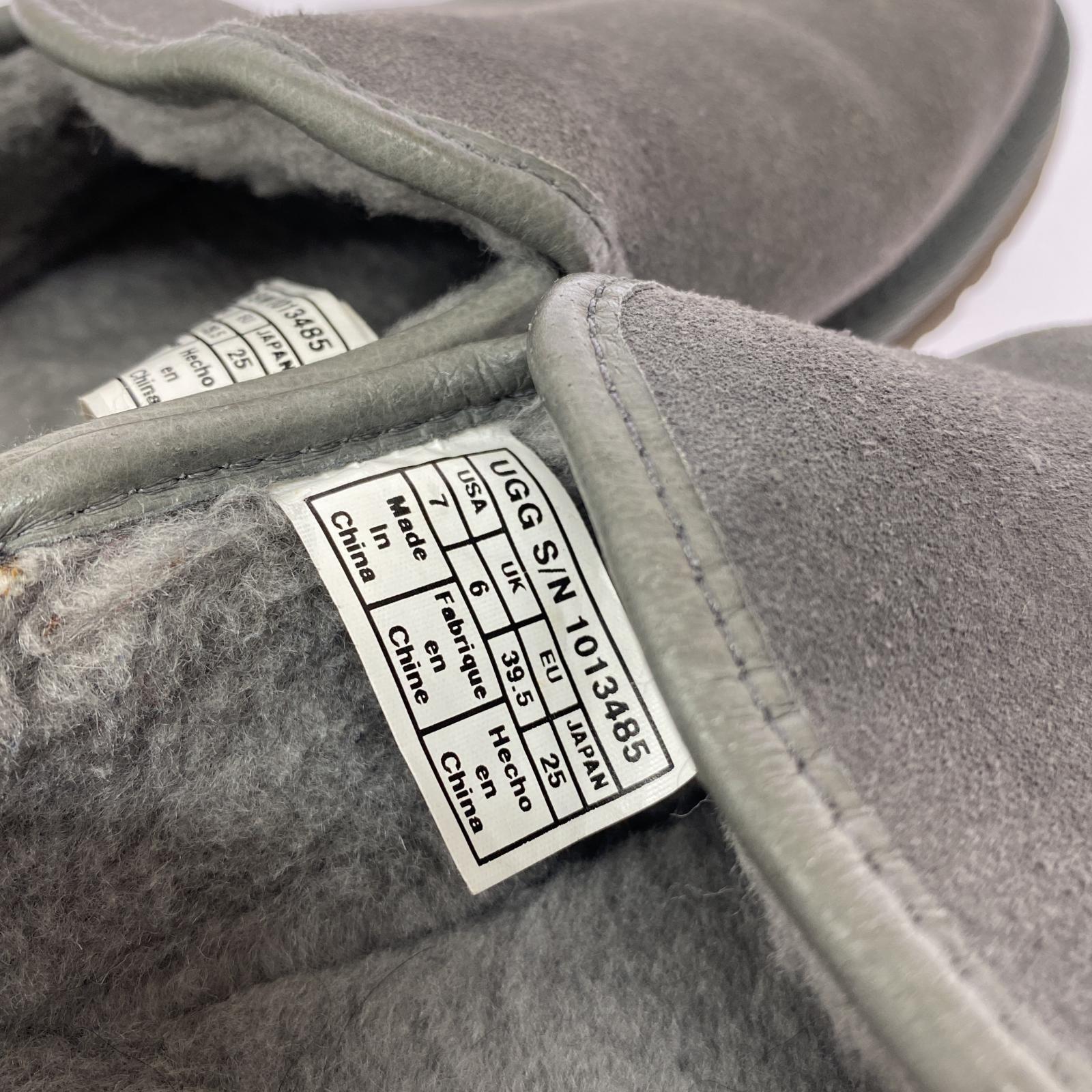 シューズ スリッポン 25.0㎝ GRY 25cm (US7 UK6 1/2 EU40) グレー