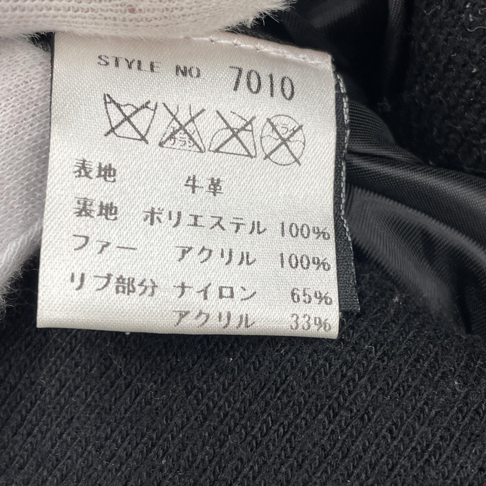 ライダースジャケット 174US Size38 ブラック