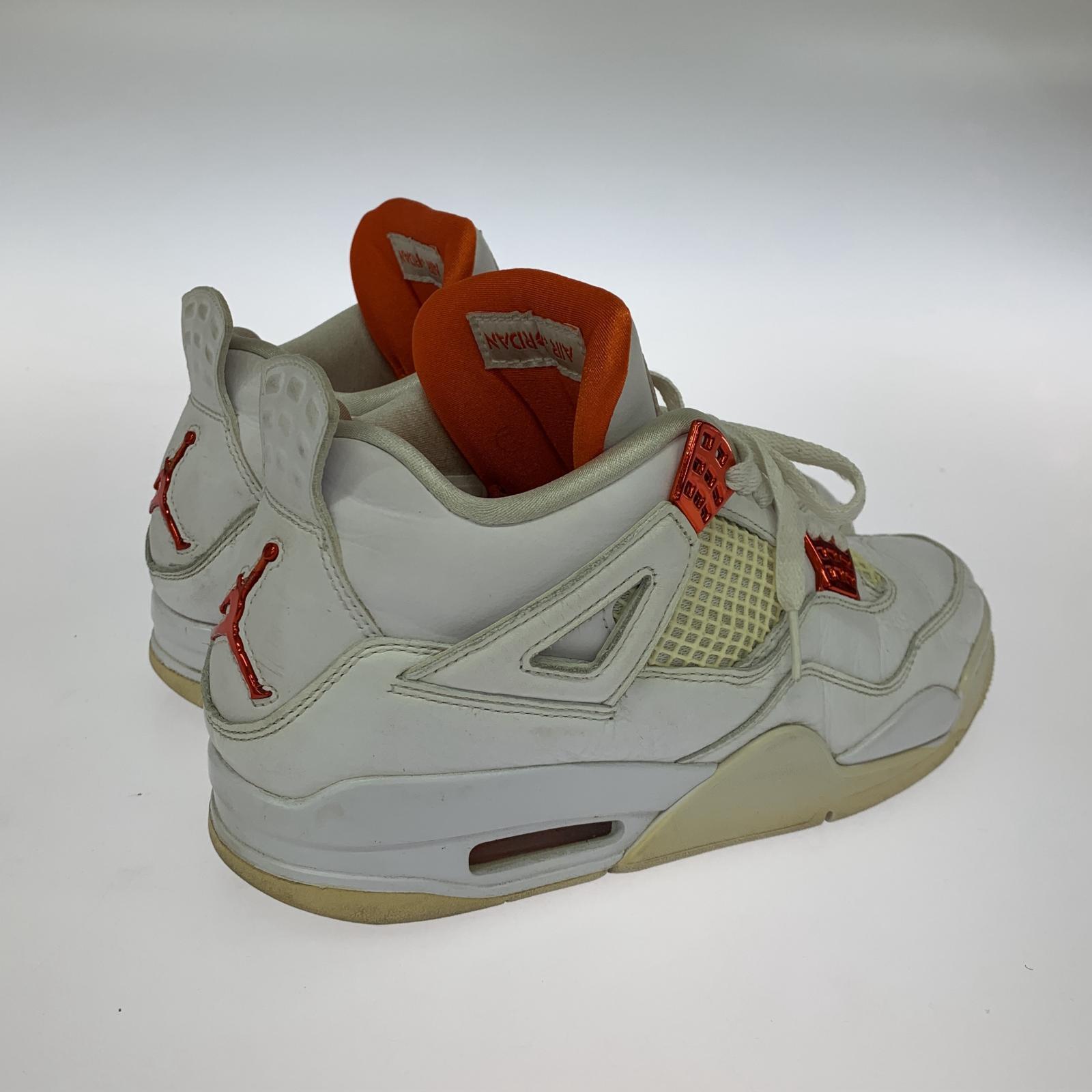 スニーカー AIR JORDAN 4 RETRO CT8527-118 27cm (US9 UK8 1/2 EU44) ホワイト