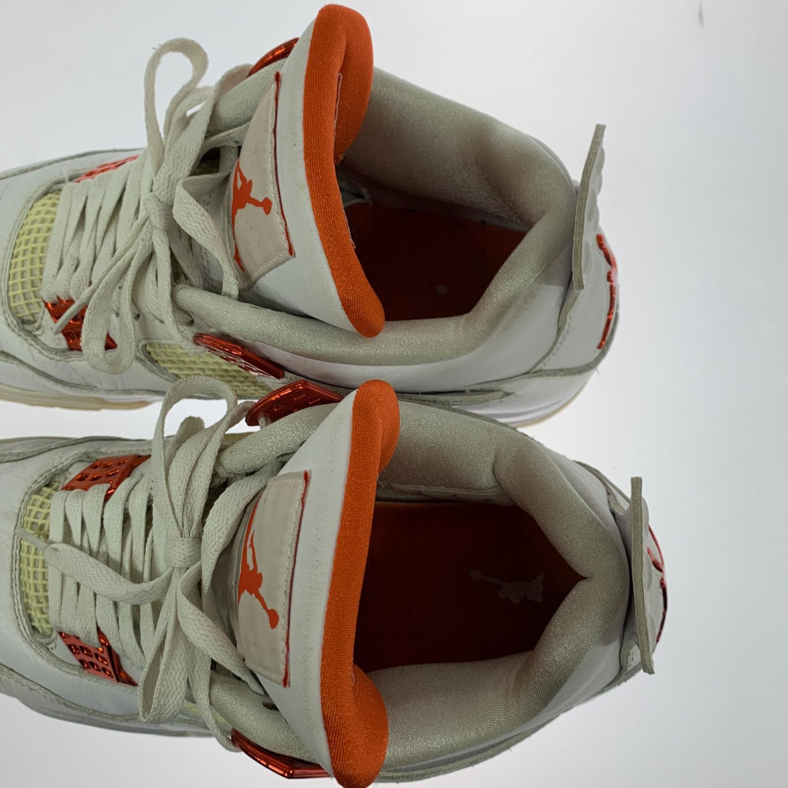 スニーカー AIR JORDAN 4 RETRO CT8527-118 27cm (US9 UK8 1/2 EU44) ホワイト