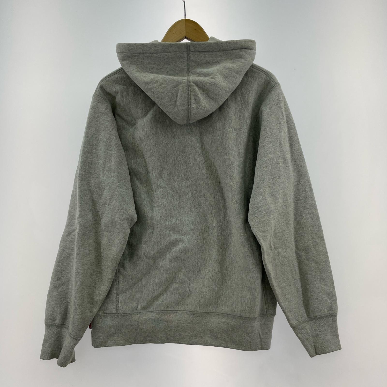 パーカー BANDANA BOX LOGO HOODIE S S グレー