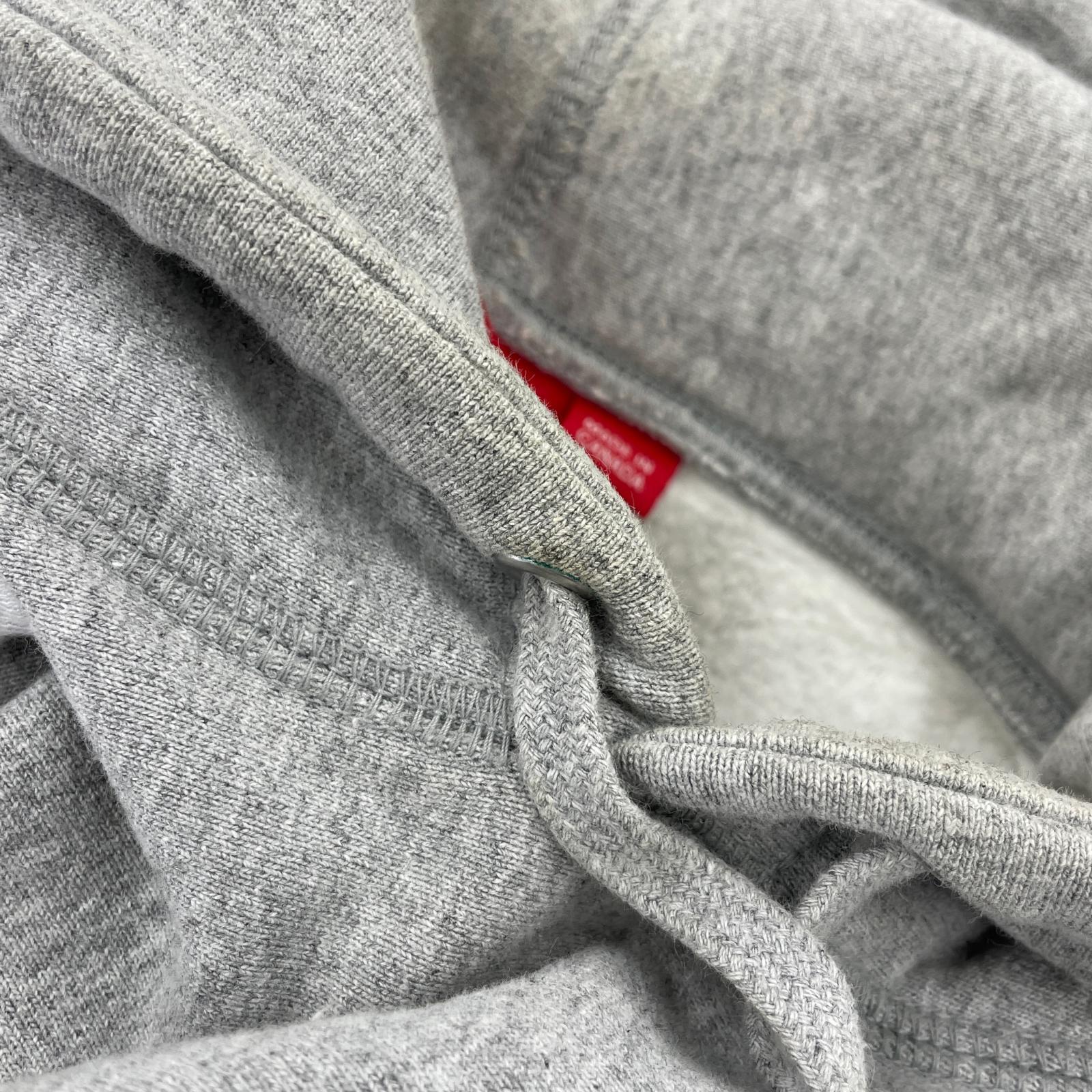 パーカー BANDANA BOX LOGO HOODIE S S グレー