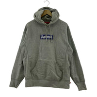 パーカー BANDANA BOX LOGO HOODIE S S グレー