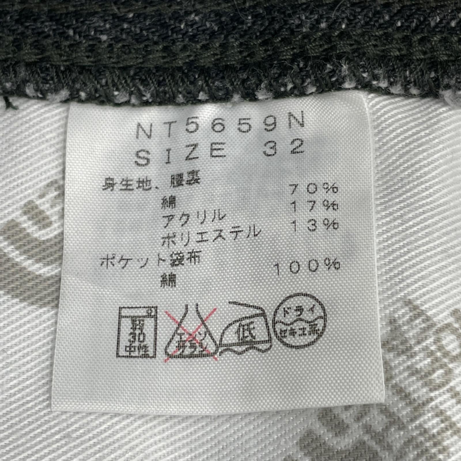 デニムパンツ THE NORTH FACE JAZZ NEP MOUNTAIN PANTS ブラックデニムパンツ 32 ブラック 32