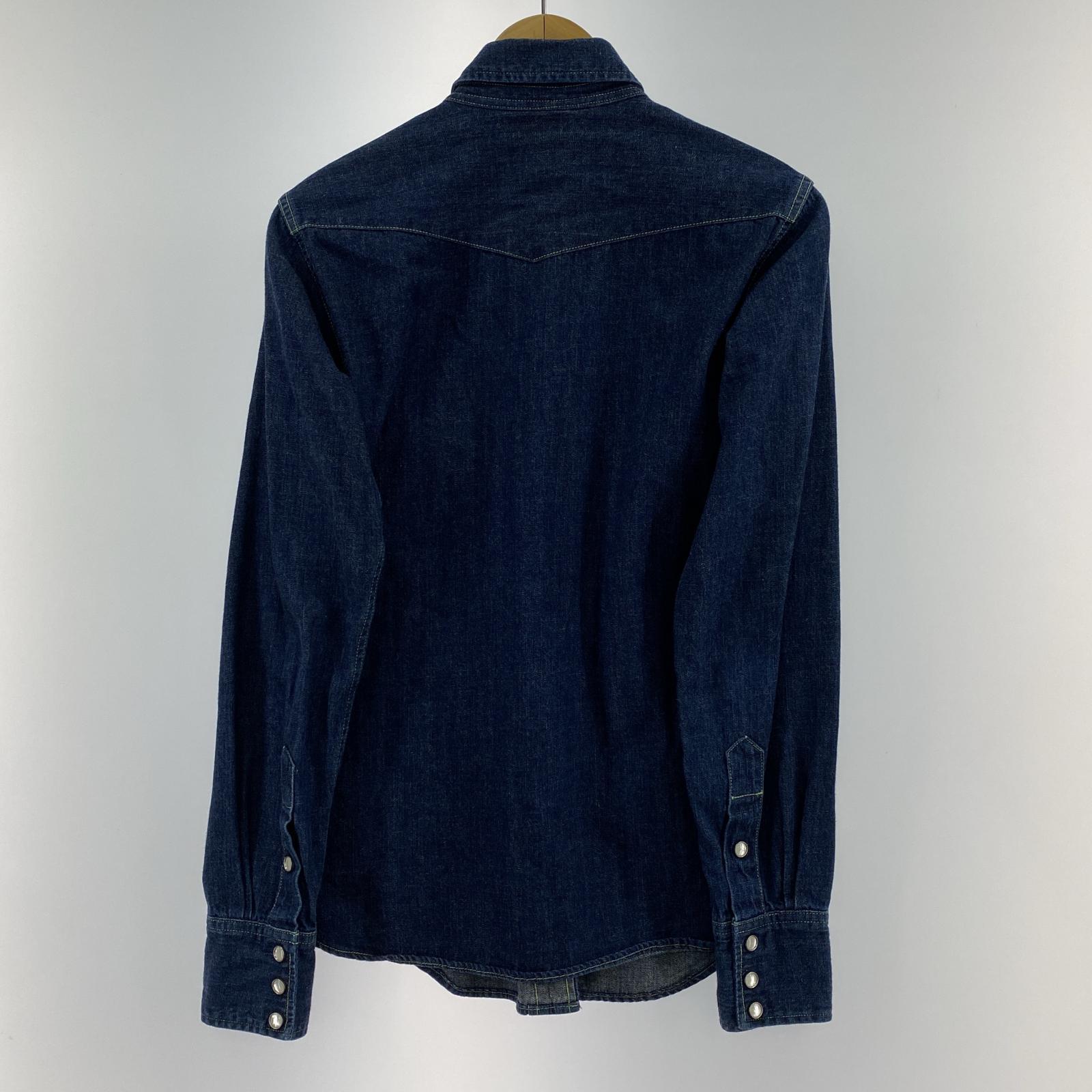 長袖シャツ freewheelers デニムシャツ ネイビー