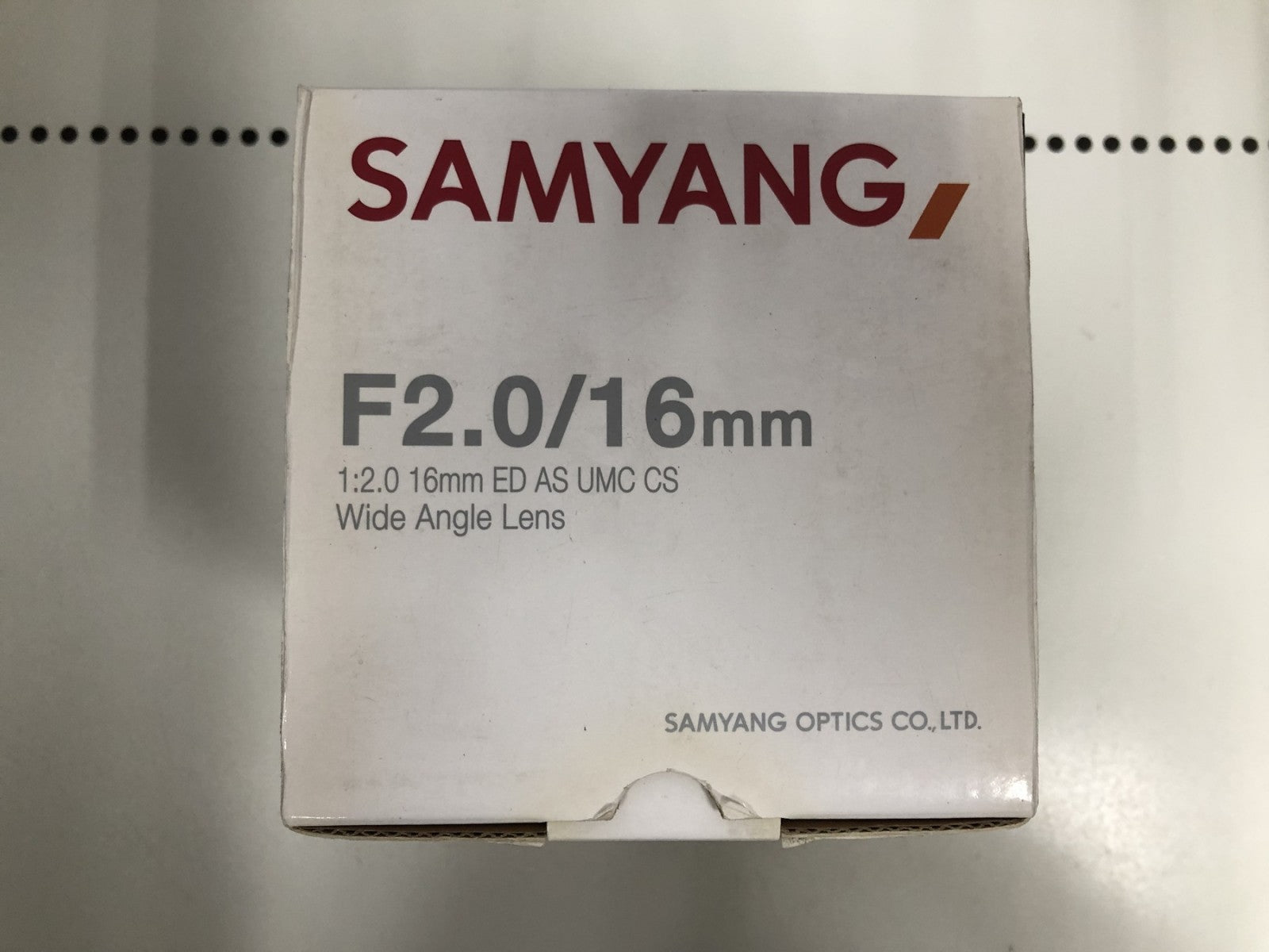 Samyang 16mm f2.0 - 交換レンズ