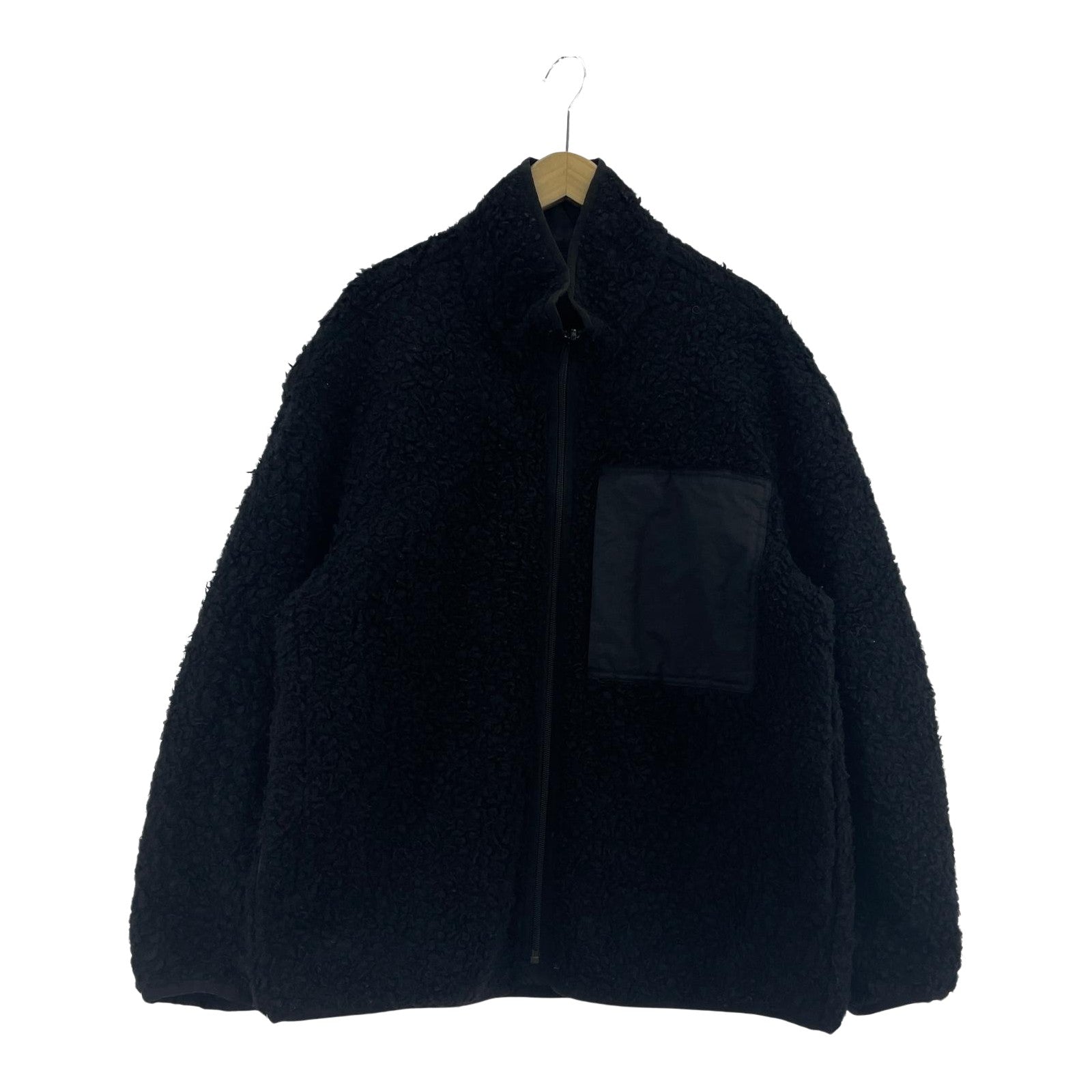 ブルゾン 20AW ワイルドボアリバーシブルブルゾン ブラック ブラック