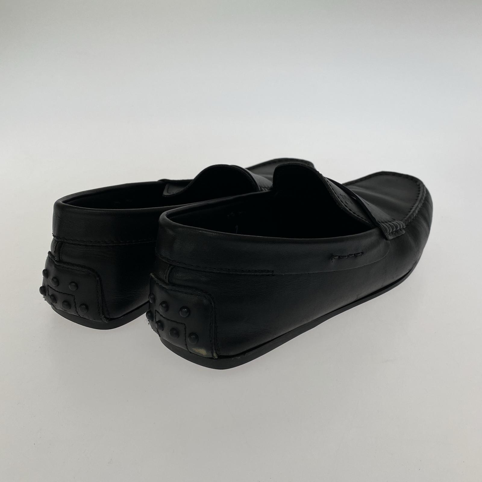 シューズ レザーローファー 7 BLK ブラック