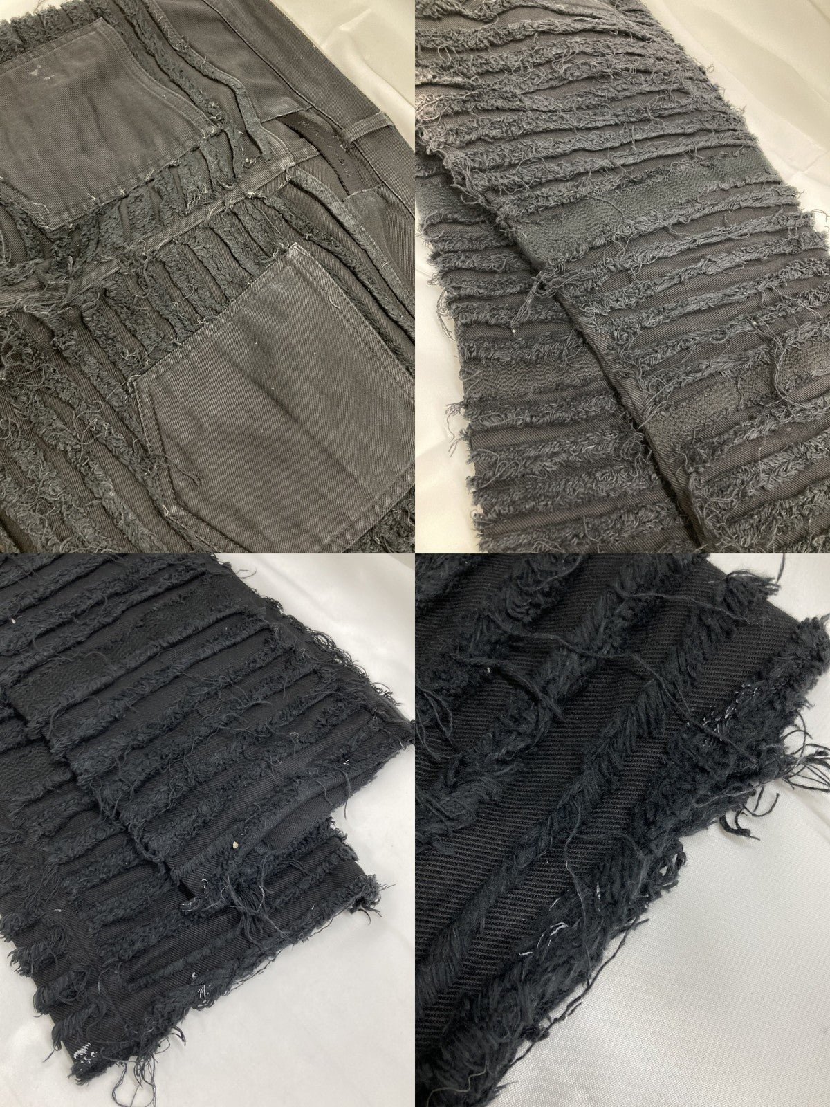 デニムパンツ ×Blackmeans デザインデニムパンツ BLK ブラック