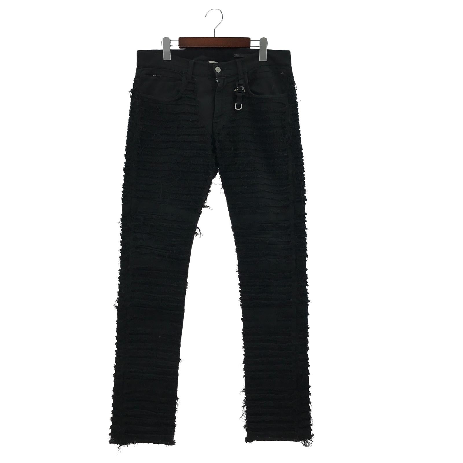 デニムパンツ ×Blackmeans デザインデニムパンツ BLK ブラック