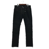 デニムパンツ ×Blackmeans デザインデニムパンツ BLK ブラック