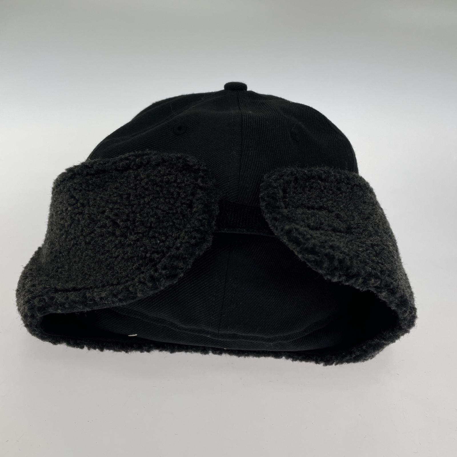 キャップ ×NEWERA イヤーボア 黒 ブラック