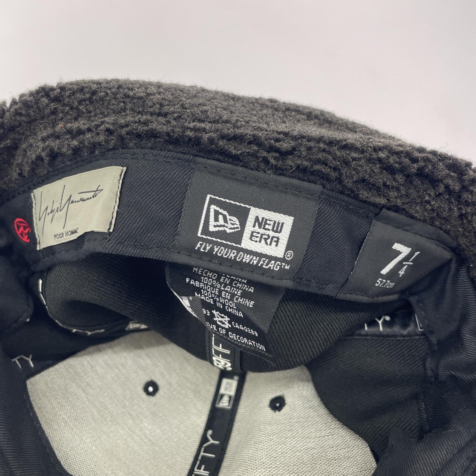 キャップ ×NEWERA イヤーボア 黒 ブラック