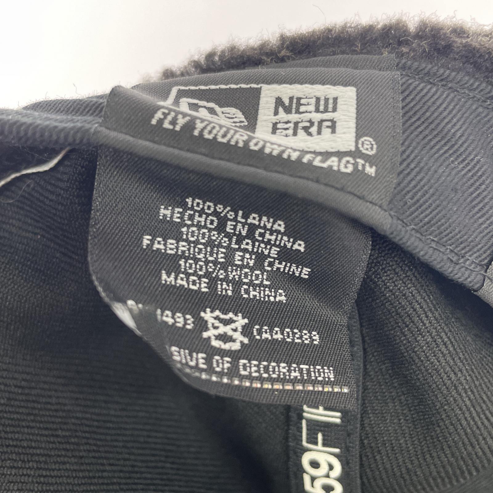 キャップ ×NEWERA イヤーボア 黒 ブラック