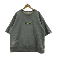 スウェット SAPeur シャークヘッド S/Sスウェット XL ホワイト グレー