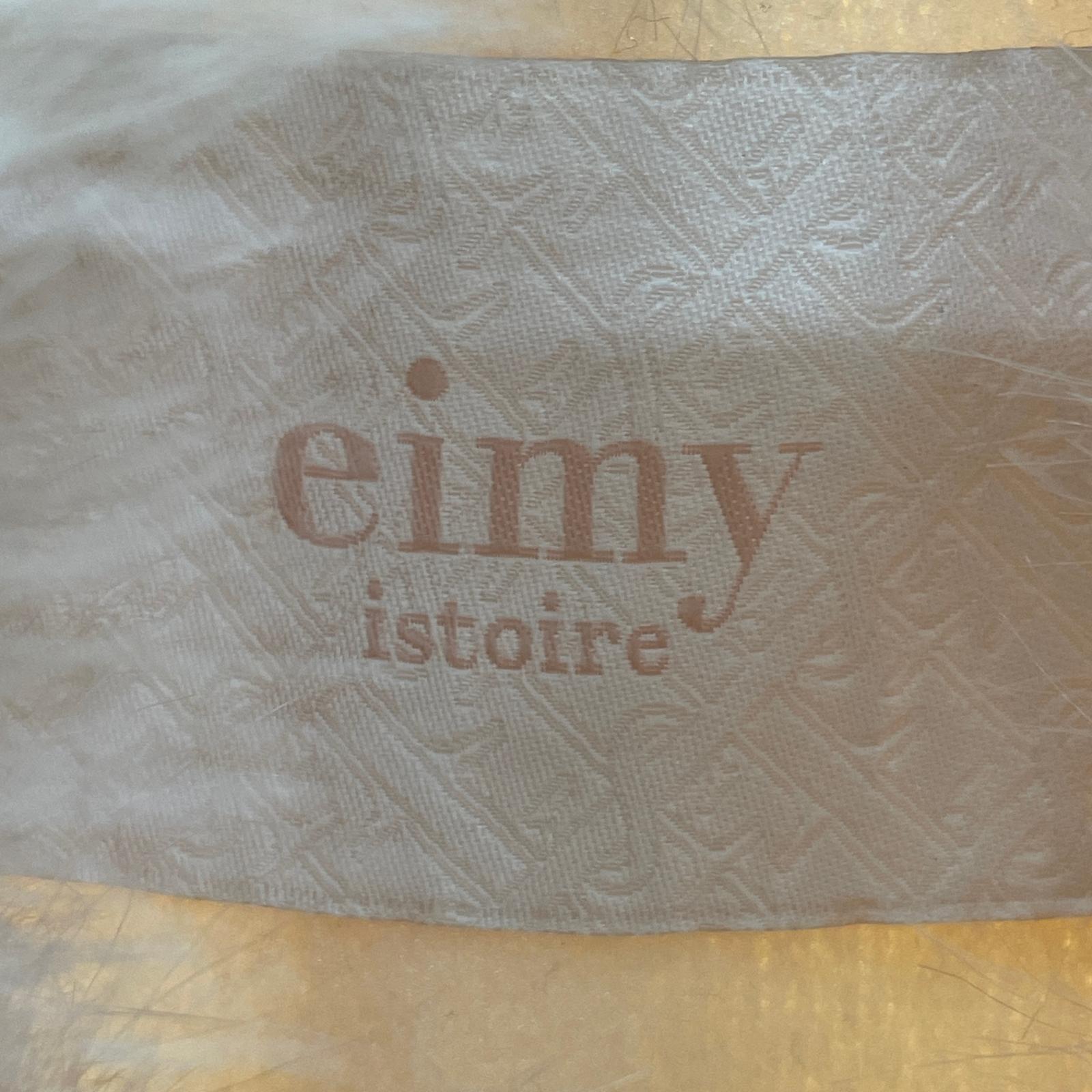 ジャケット eimy フェイクファーカラーマントコート フリー ホワイト
