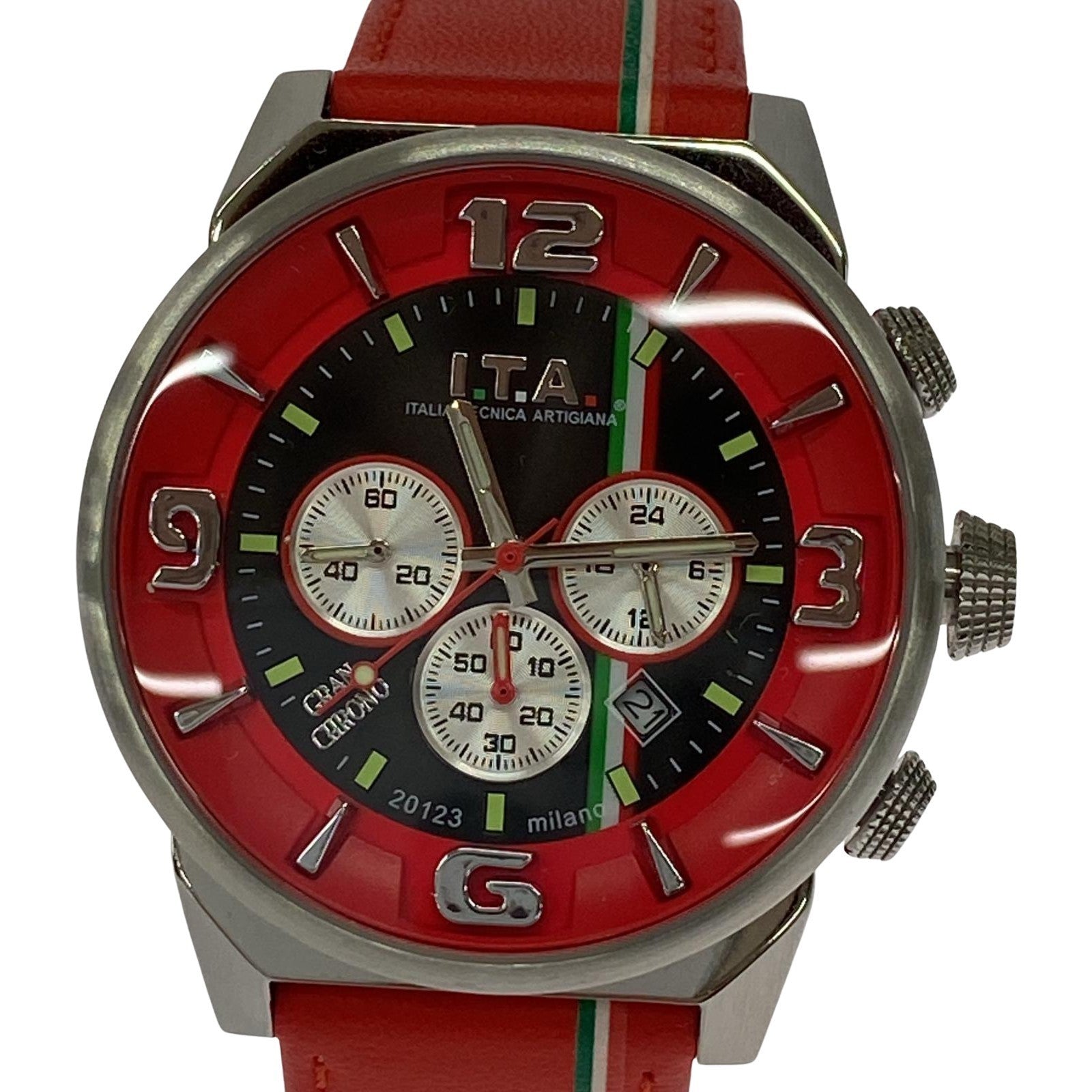 腕時計 I.T.A. クォーツ イエロー Ref.27.00.03