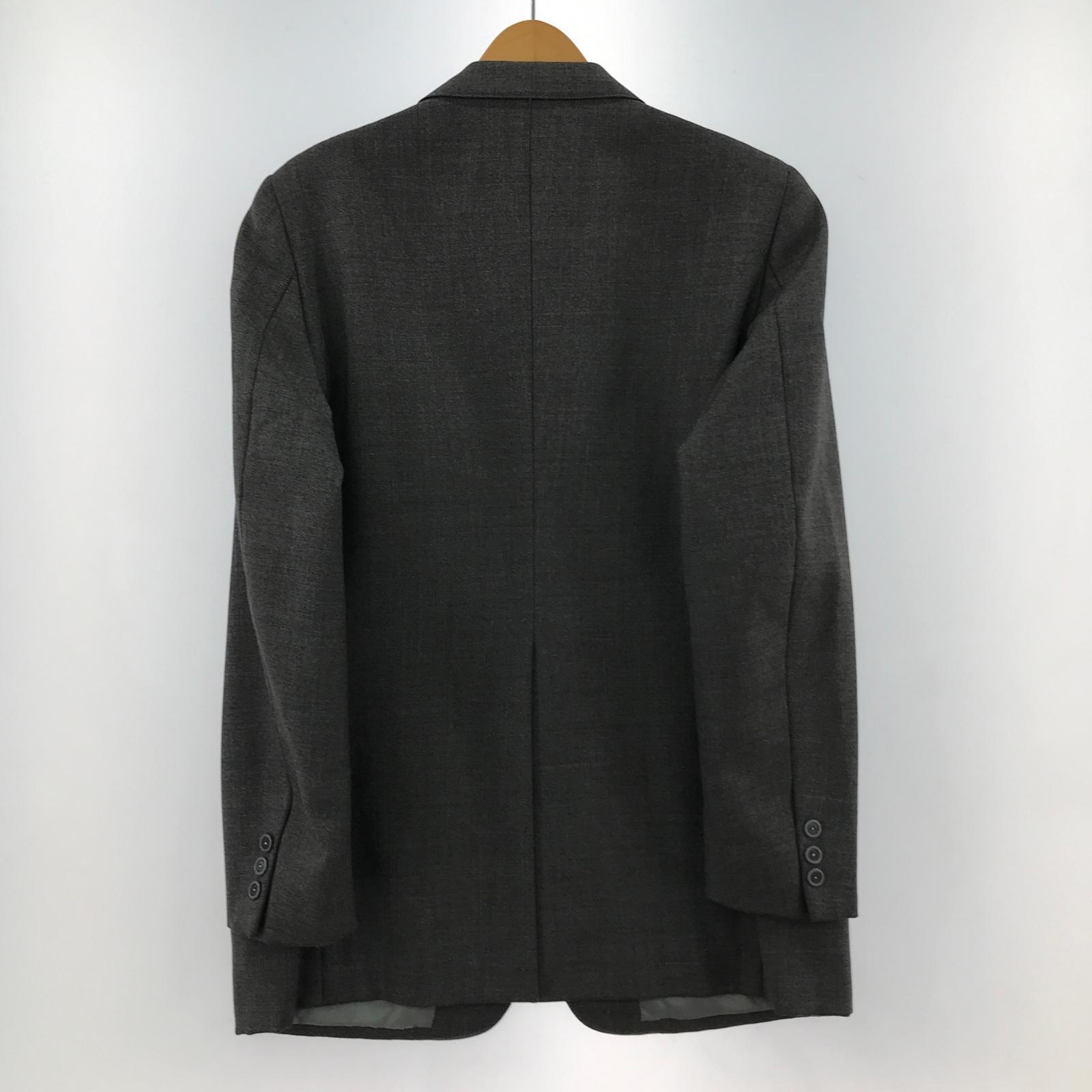 テーラードジャケット ヘリンボーン ウール GRY グレー