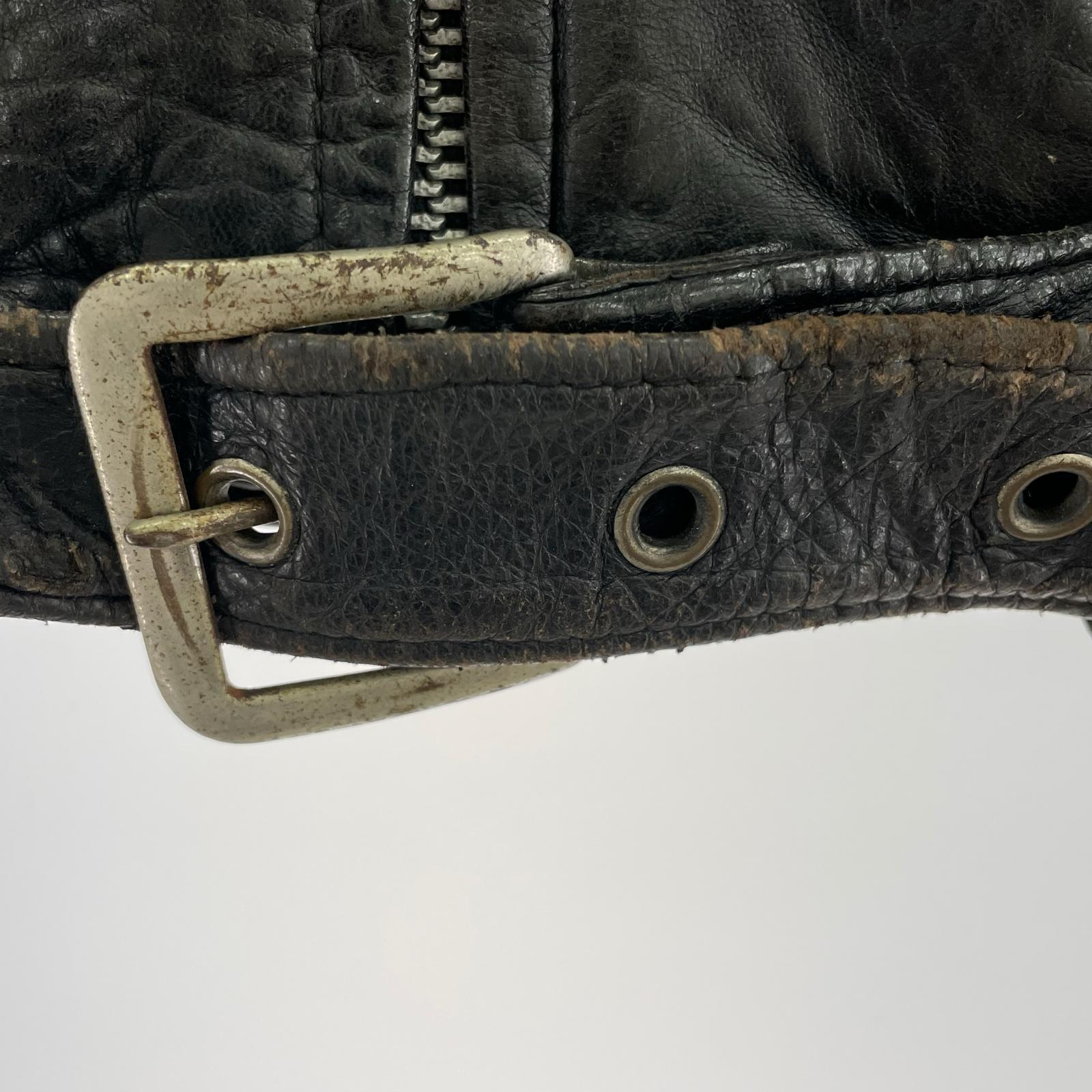 レザージャケット 50's ワンスター レザージャケット togs 黒 ブラック