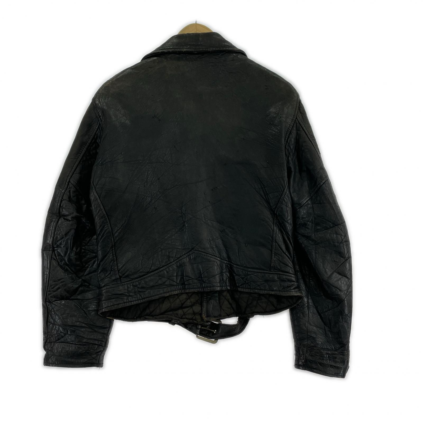 レザージャケット 50's ワンスター レザージャケット togs 黒 ブラック