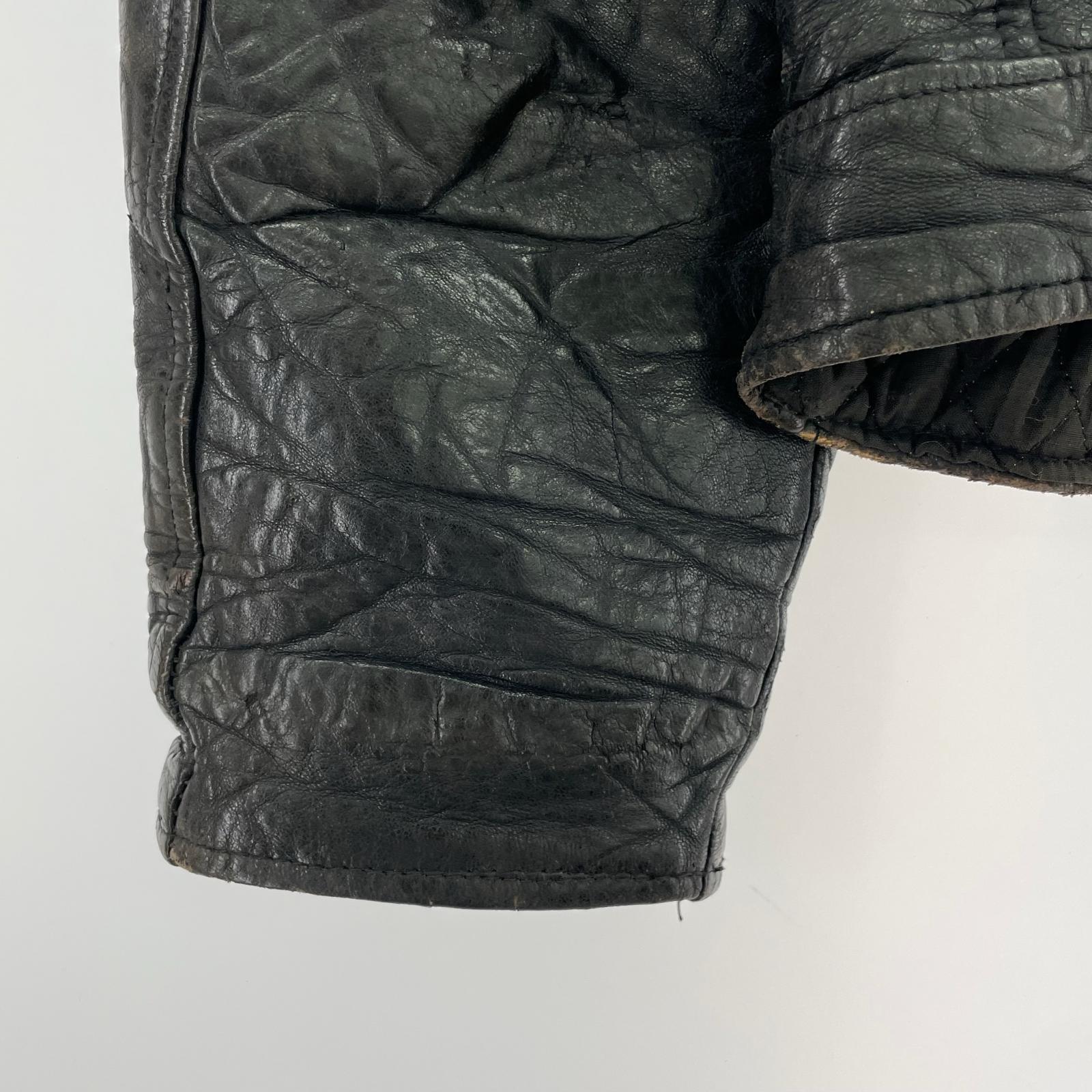 レザージャケット 50's ワンスター レザージャケット togs 黒 ブラック