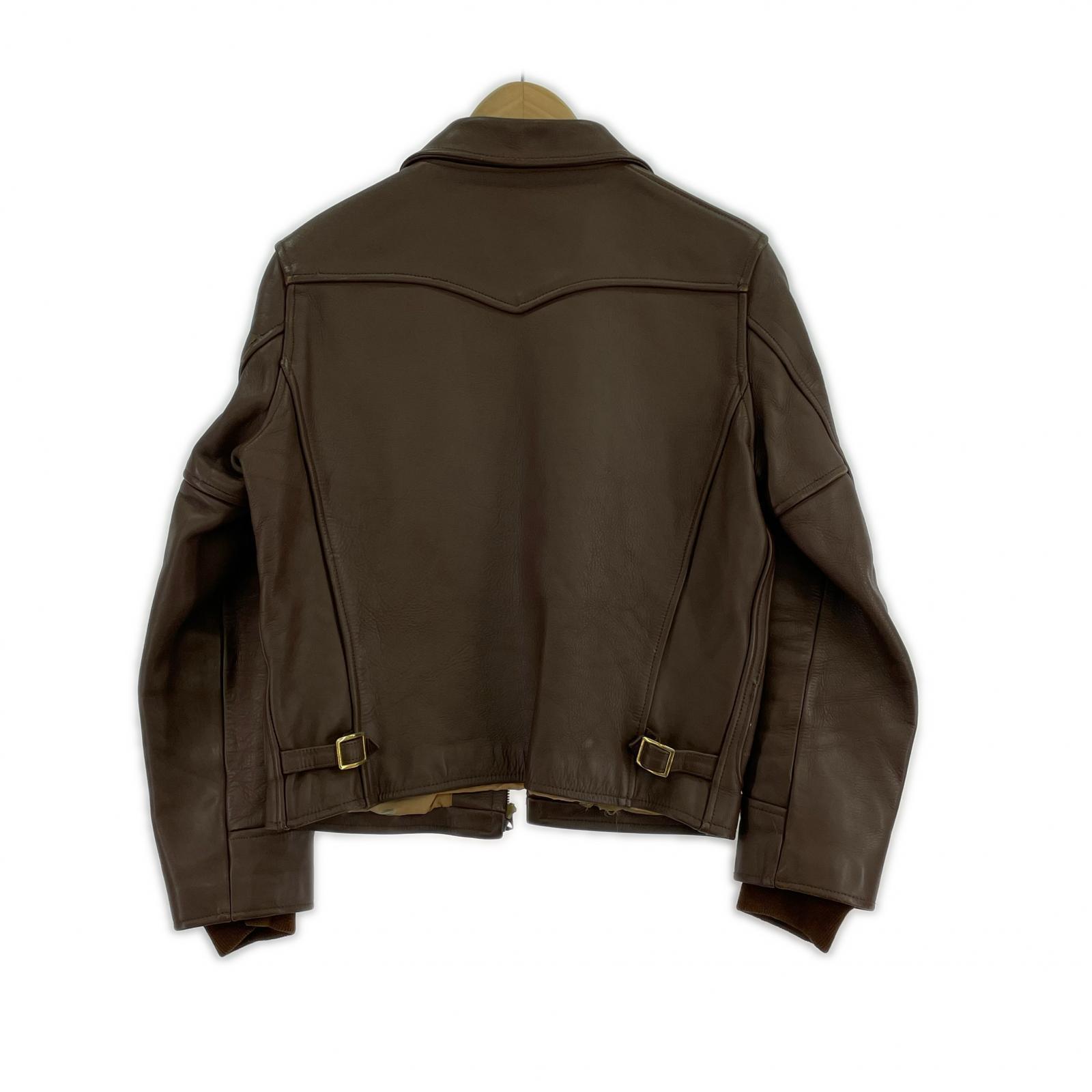レザージャケット 50’s kit carson レザージャケット ホースハイド(-) ブラウン