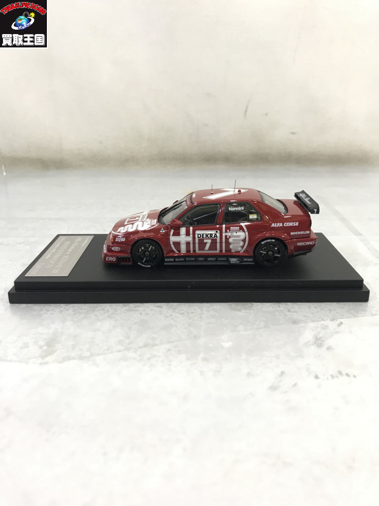 1/43 hpi racing アルファロメオ 155V6 TI レッド スケールカー