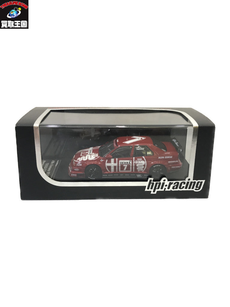 1/43 hpi racing アルファロメオ 155V6 TI レッド スケールカー