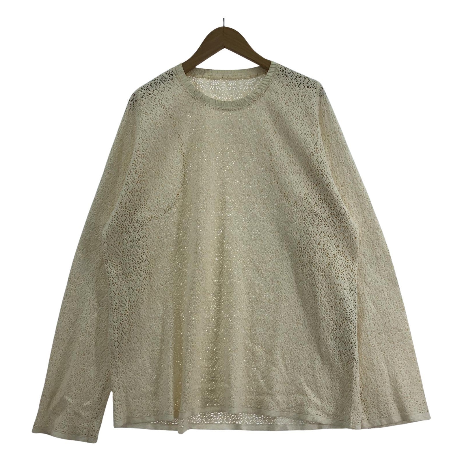 長袖Tシャツ CORNERSTONE /23SS ホワイト
