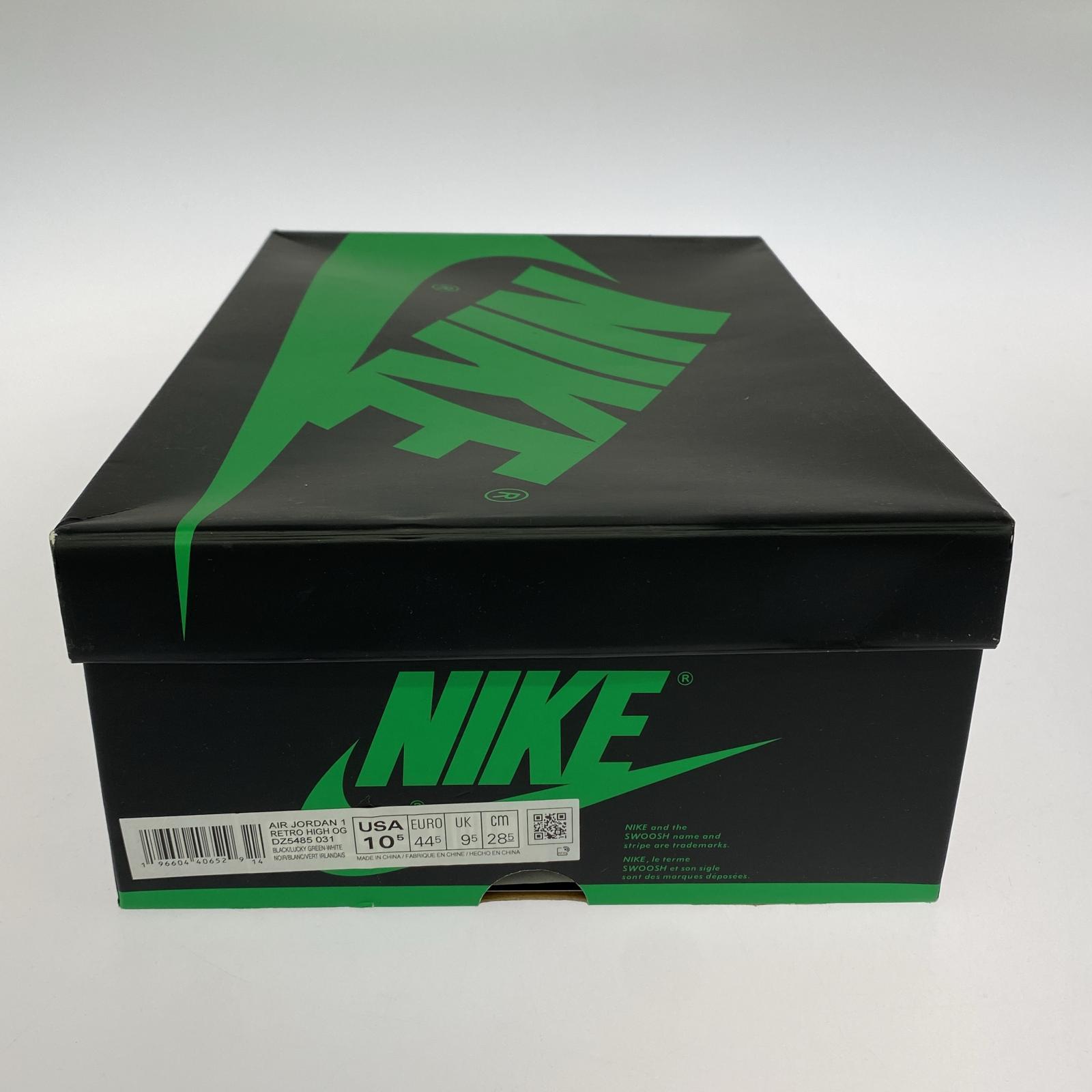 スニーカー AIR JORDAN 1 RETRO HIGH OG 27.5cm 28.5cm (US10 1/2 UK10 EU47) ブラック