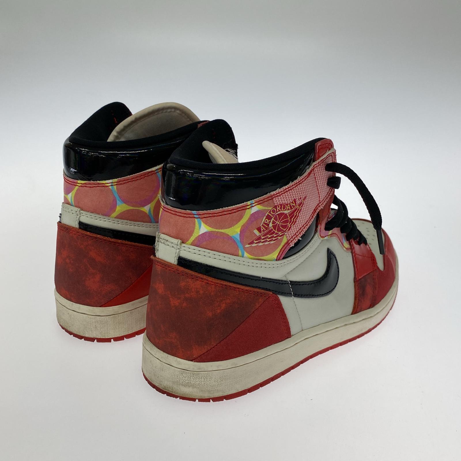スニーカー スパイダーマン AIR JORDAN 1 HIGH OG SP 28cm (US10 UK9 1/2 EU46)