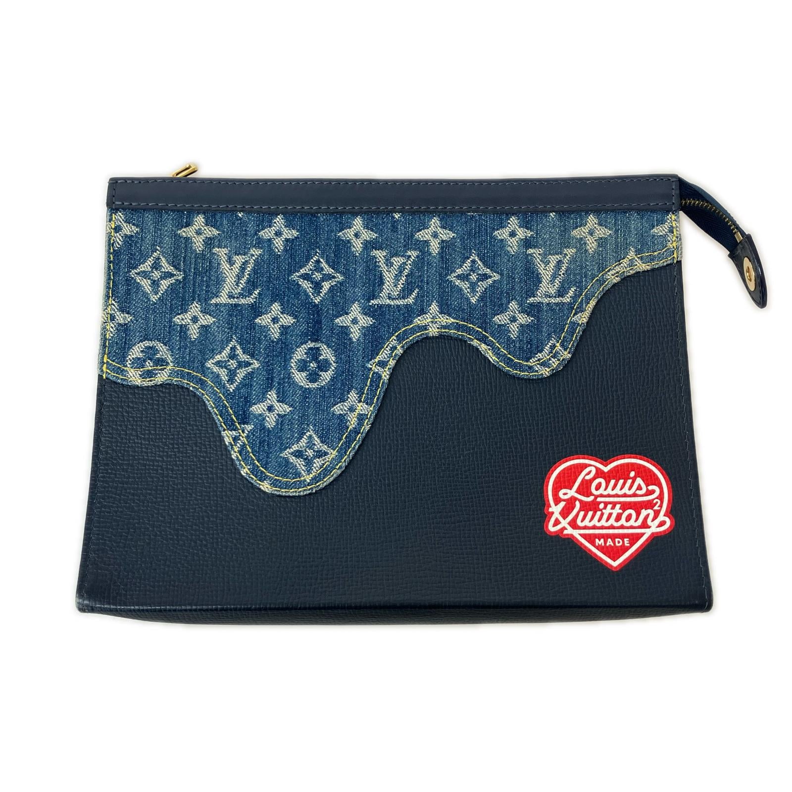 LV/NIGOコラボ クラッチバッグ