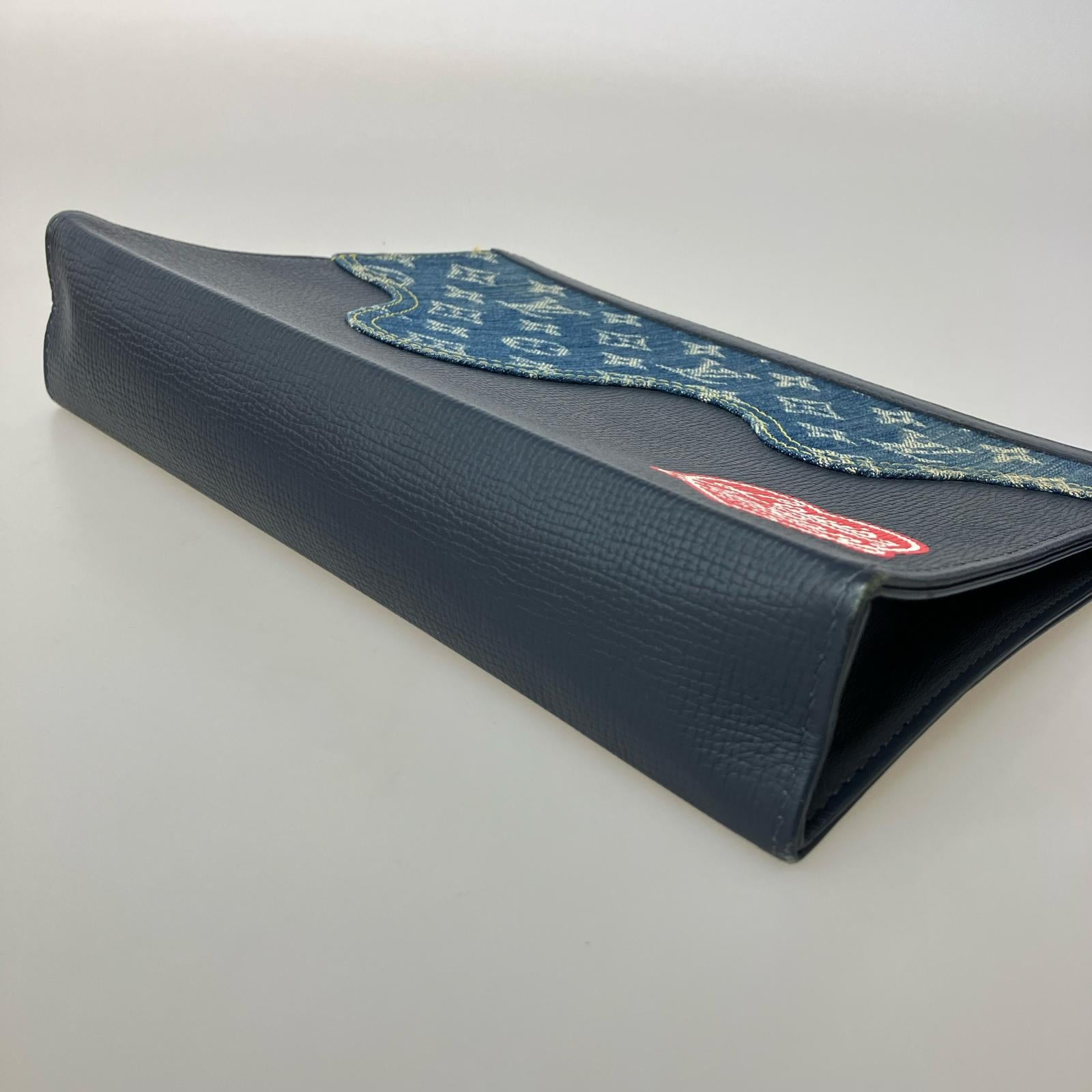 LV/NIGOコラボ クラッチバッグ