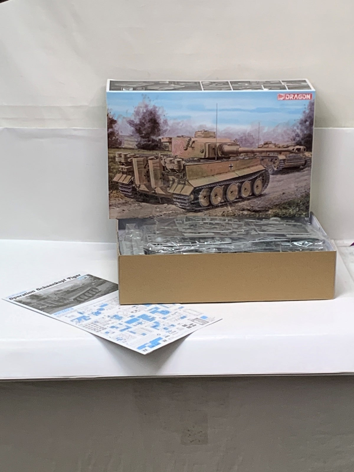 1/35 ドラゴン ティーガーI 後期 オクセンコップフ作戦1943 ミリタリープラモ