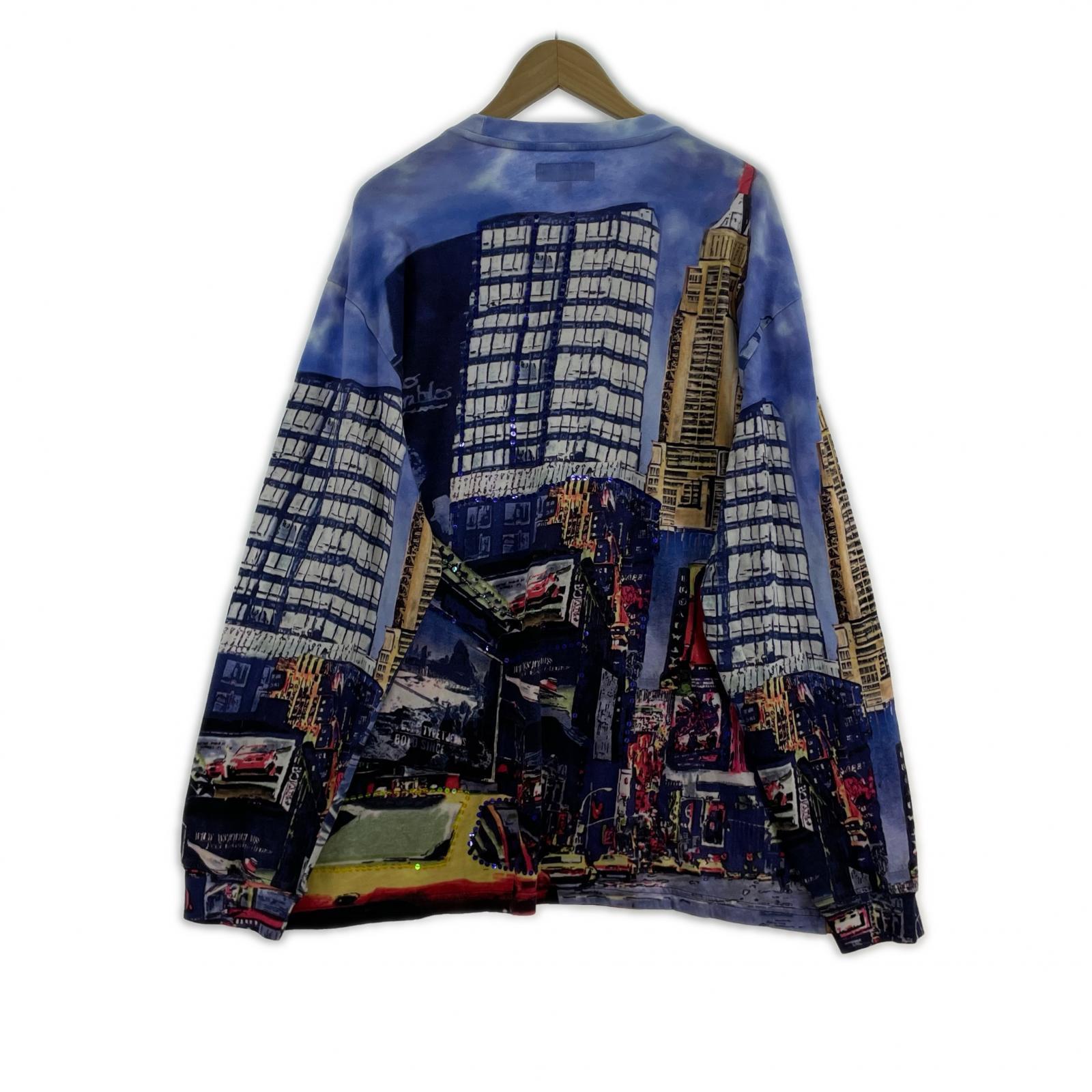 長袖Tシャツ Supreme 25SS Skyline Sequin L/S Top DAY (XL) ブルー