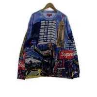長袖Tシャツ Supreme 25SS Skyline Sequin L/S Top DAY (XL) ブルー