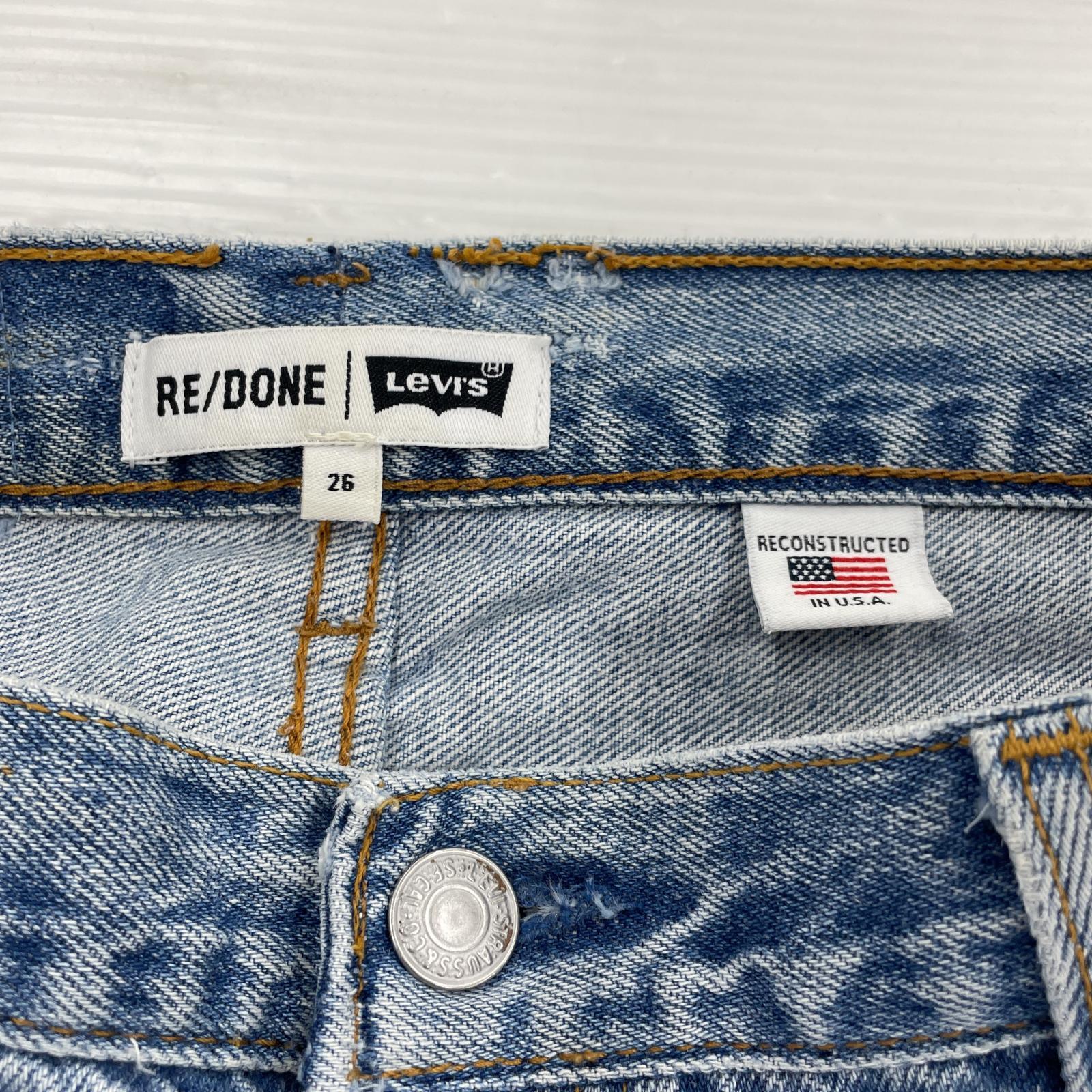 デニムパンツ RE/DONE Levi's リメイク Size26 26 ブルー