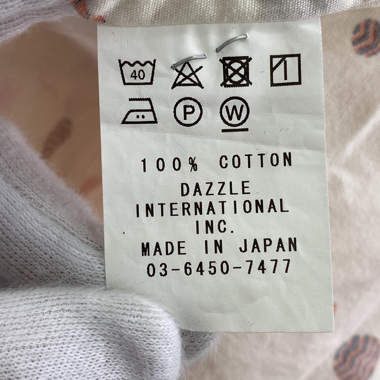 長袖シャツ 総柄lsシャツ
