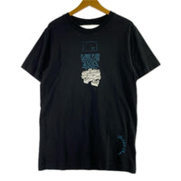 半袖Tシャツ OFF-WHITE RIPPING ARROWS S/S SLIM TEE OMAA027R20185005 黒 (S) S ブラック