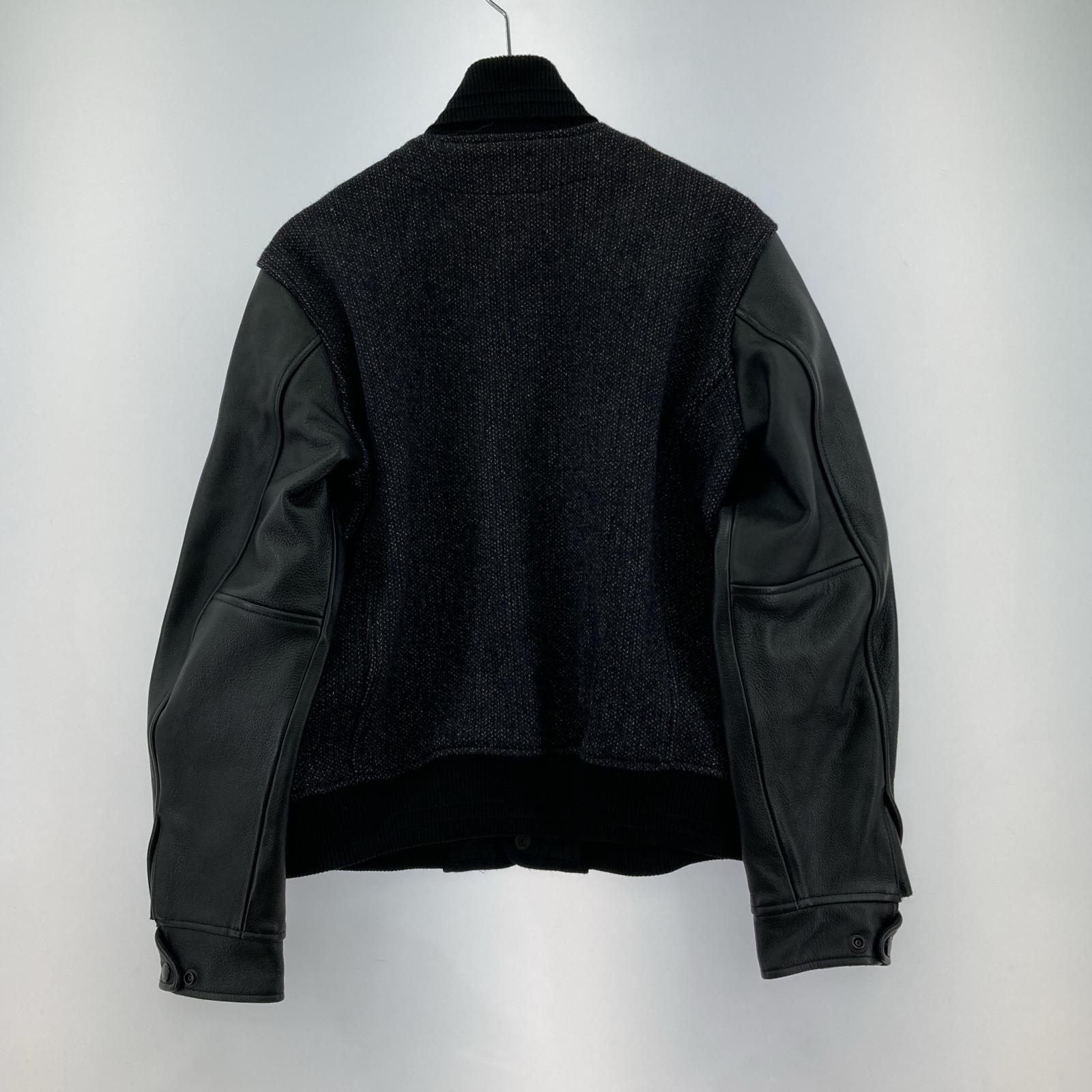 ブルゾン BEACH CLOTH STADIUM JACKET 黒 S S ブラック
