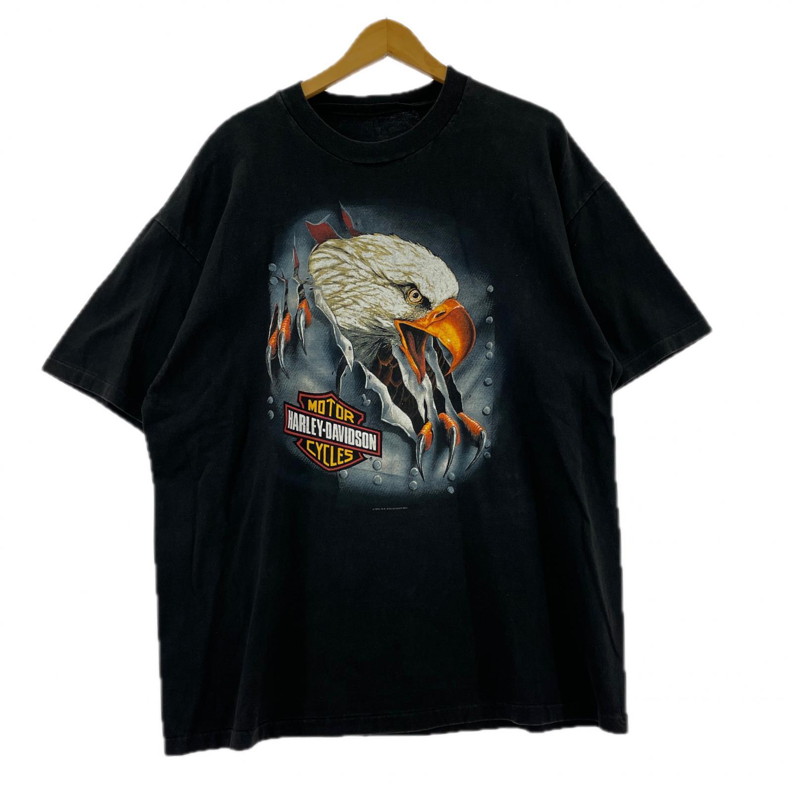 半袖Tシャツ 90s 3D EMBLEM EAGLE Tee BLK ブラック