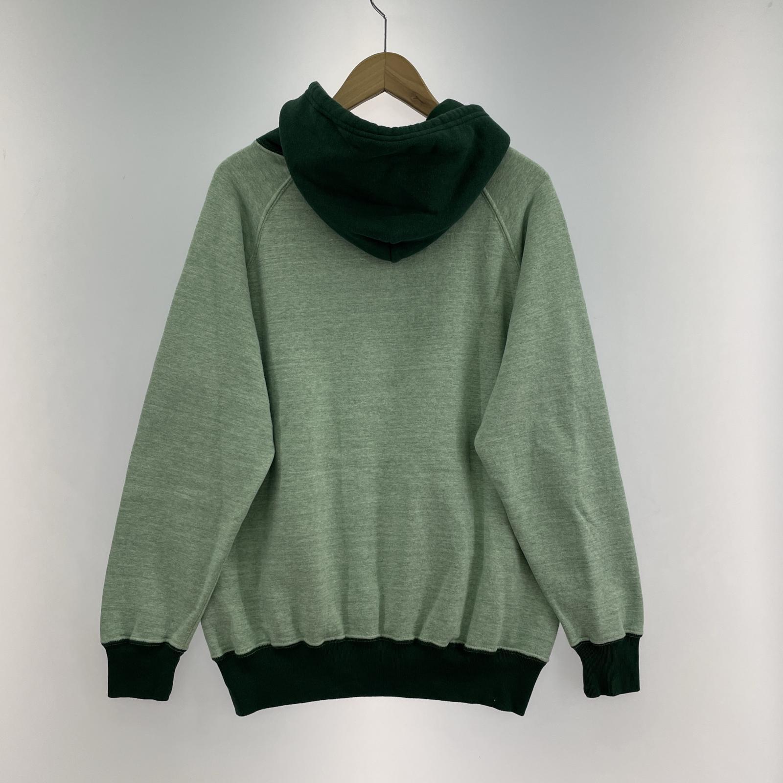 パーカー STANDARD CALIFORNIA SD 88/12 Diner Logo 2 tone Hood Sweat 2トーンパーカー M グリーン M グリーン