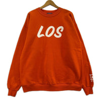 スウェット CALIFORKS Crew Neck Sweat LOS L オレンジ