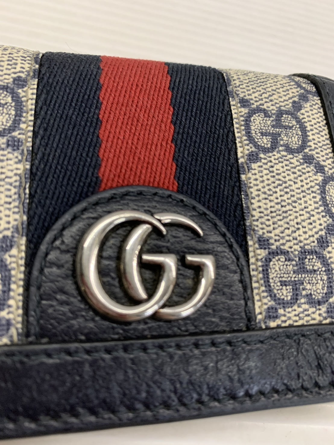 GUCCI オフィディア GGスプリーム 二つ折り財布