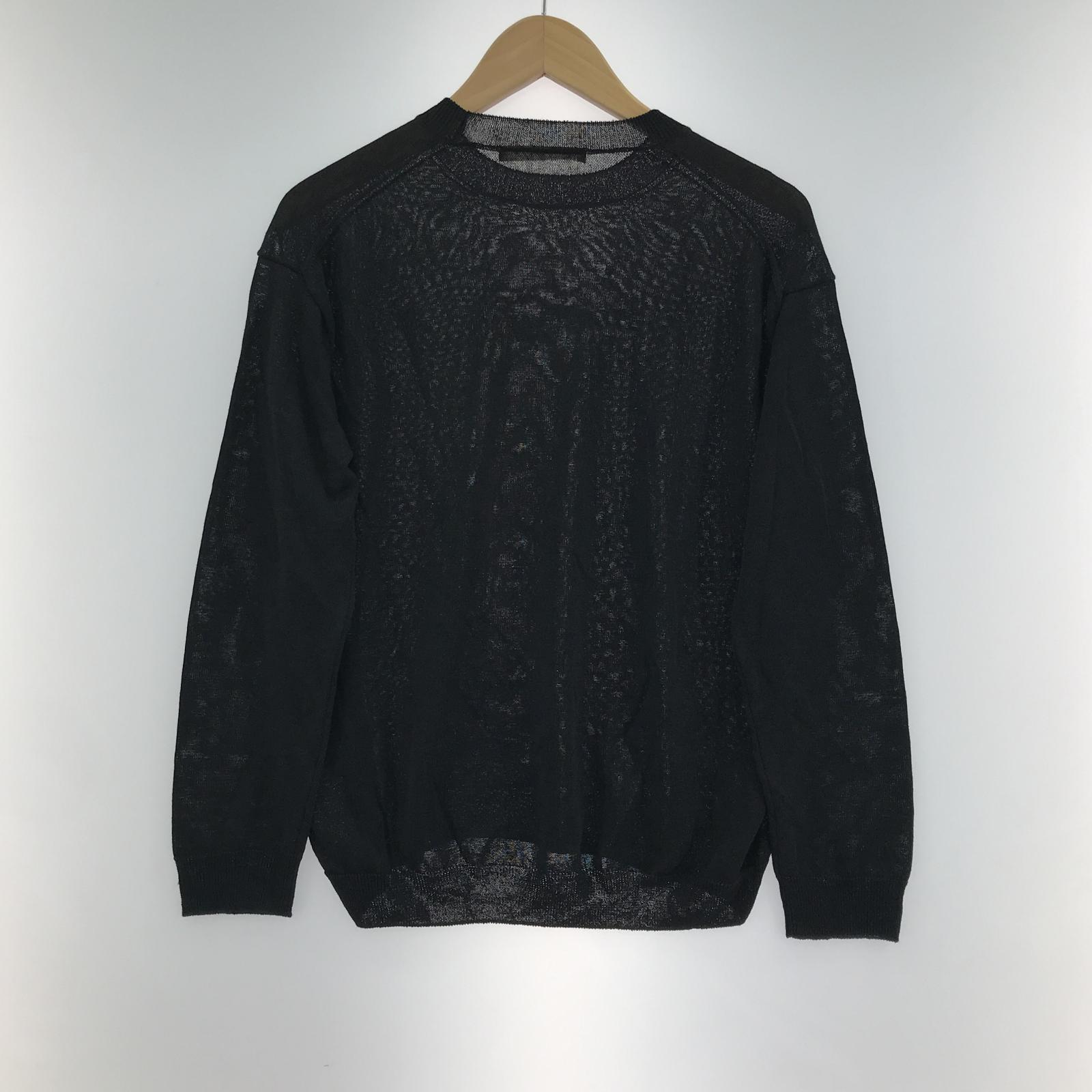 その他トップス evam eva linen pullover M E251K168 M ブラック