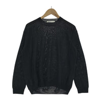 その他トップス evam eva linen pullover M E251K168 M ブラック