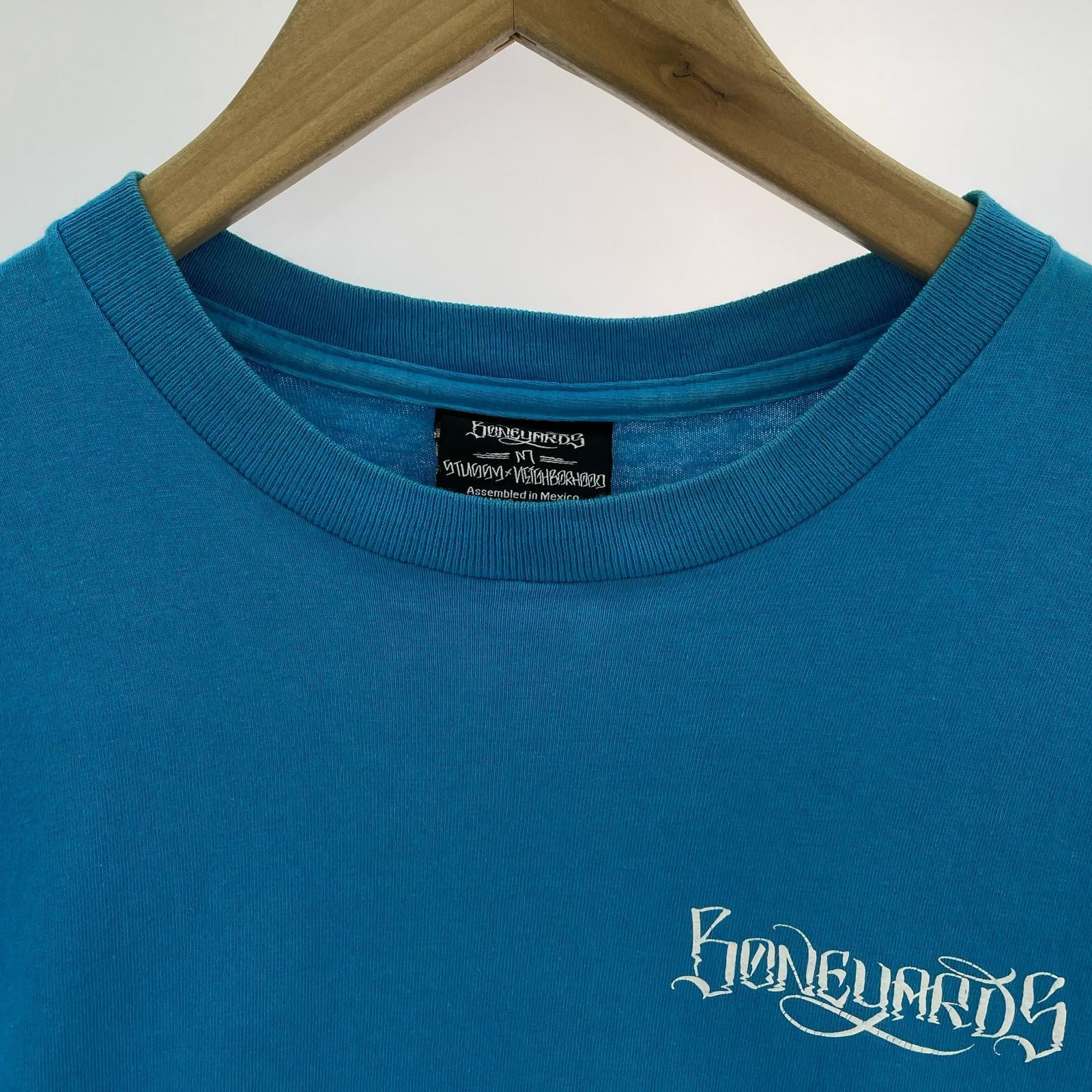 半袖Tシャツ STUSSY×NEIGHBORHOOD 08SS Local Beach S/S TEE M ライトブルー M