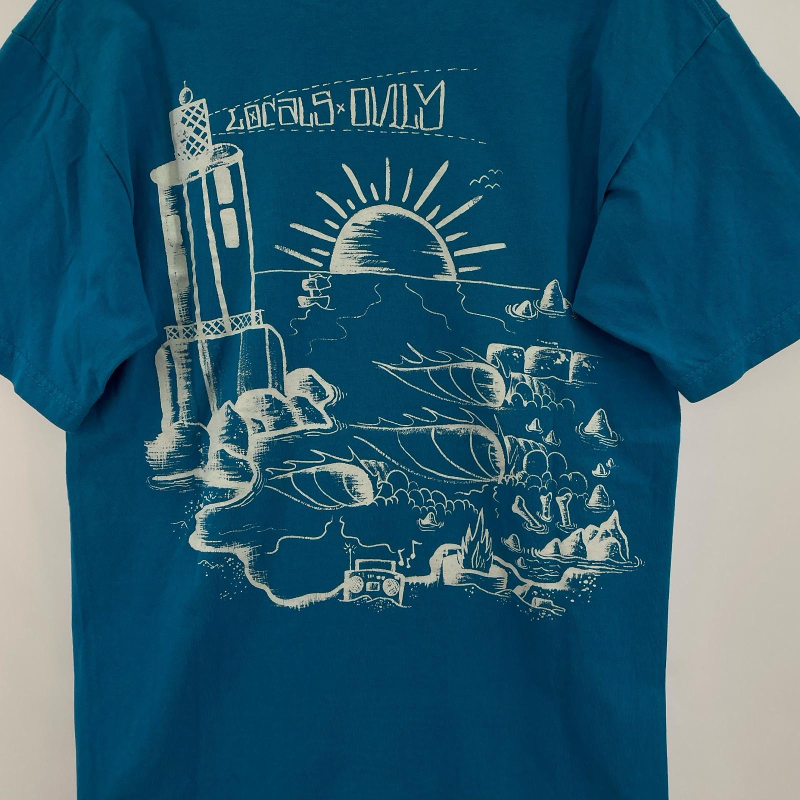 半袖Tシャツ STUSSY×NEIGHBORHOOD 08SS Local Beach S/S TEE M ライトブルー M
