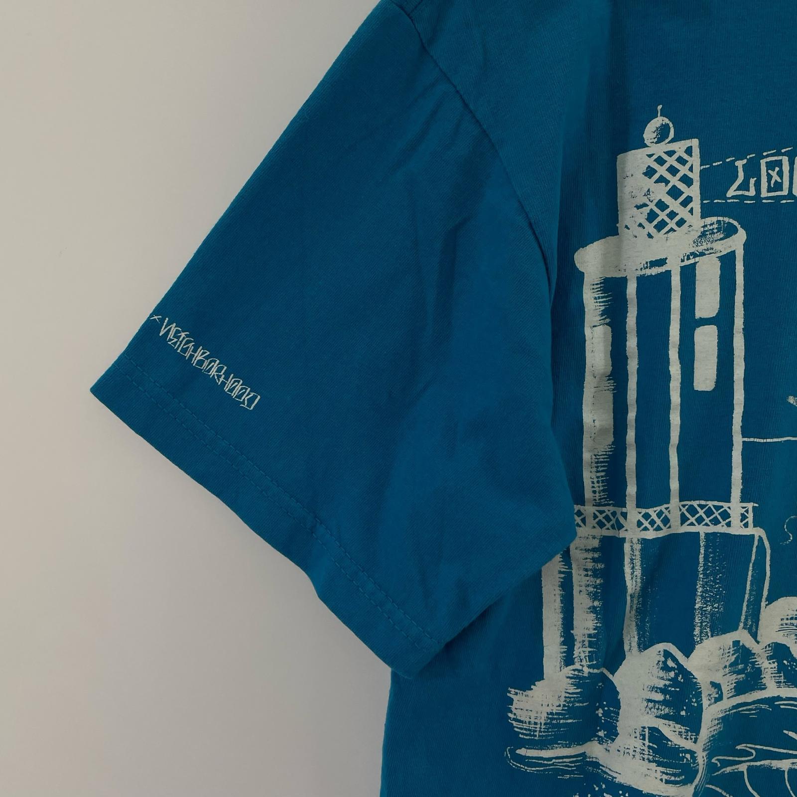 半袖Tシャツ STUSSY×NEIGHBORHOOD 08SS Local Beach S/S TEE M ライトブルー M